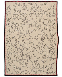 Modern Calligraphy Throw