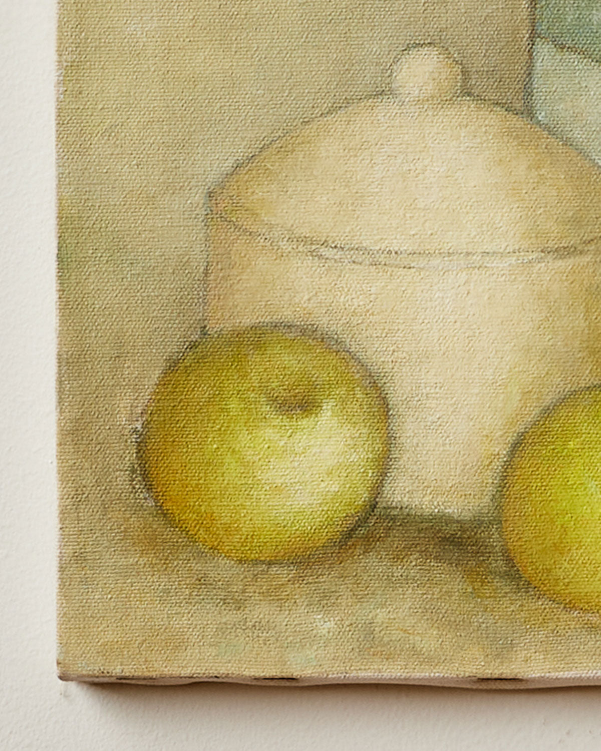 Apples, Teapot and Sugar Bowl Still Life