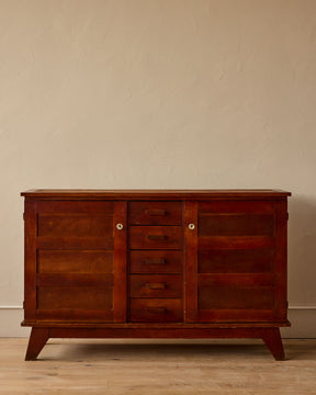 1940s French Oak Sideboard by René Gabriel - II