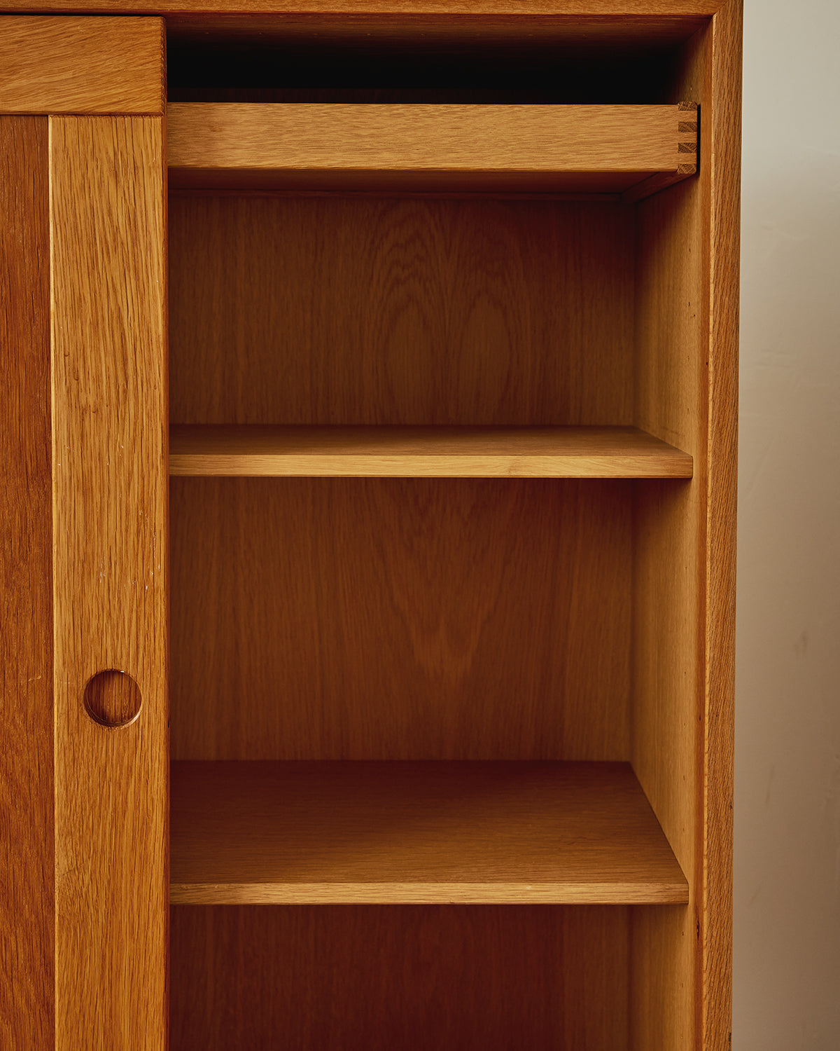 Danish Oak Cabinets by Bernt