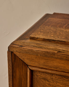 1940s French Oak Credenza