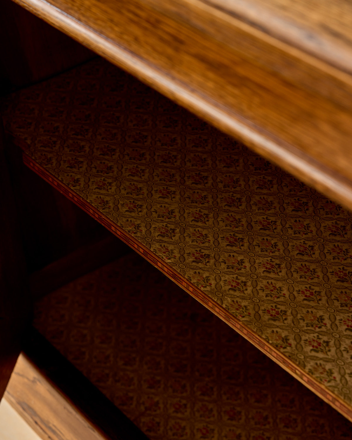 1940s French Oak Credenza