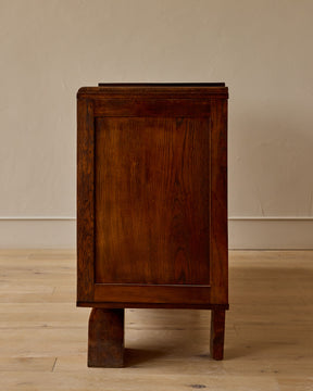 1940s French Oak Credenza