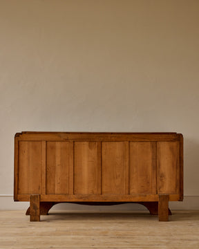 1940s French Oak Credenza