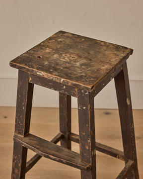 Painted Wooden Pedestal
