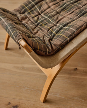 Bruno Mathsson Pernilla Armchair + Footstool by DUX