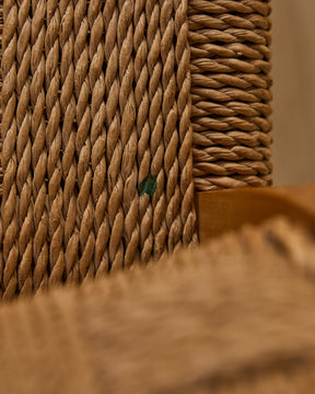 1930s Danish Seagrass Easy Chair by Fritz Hansen