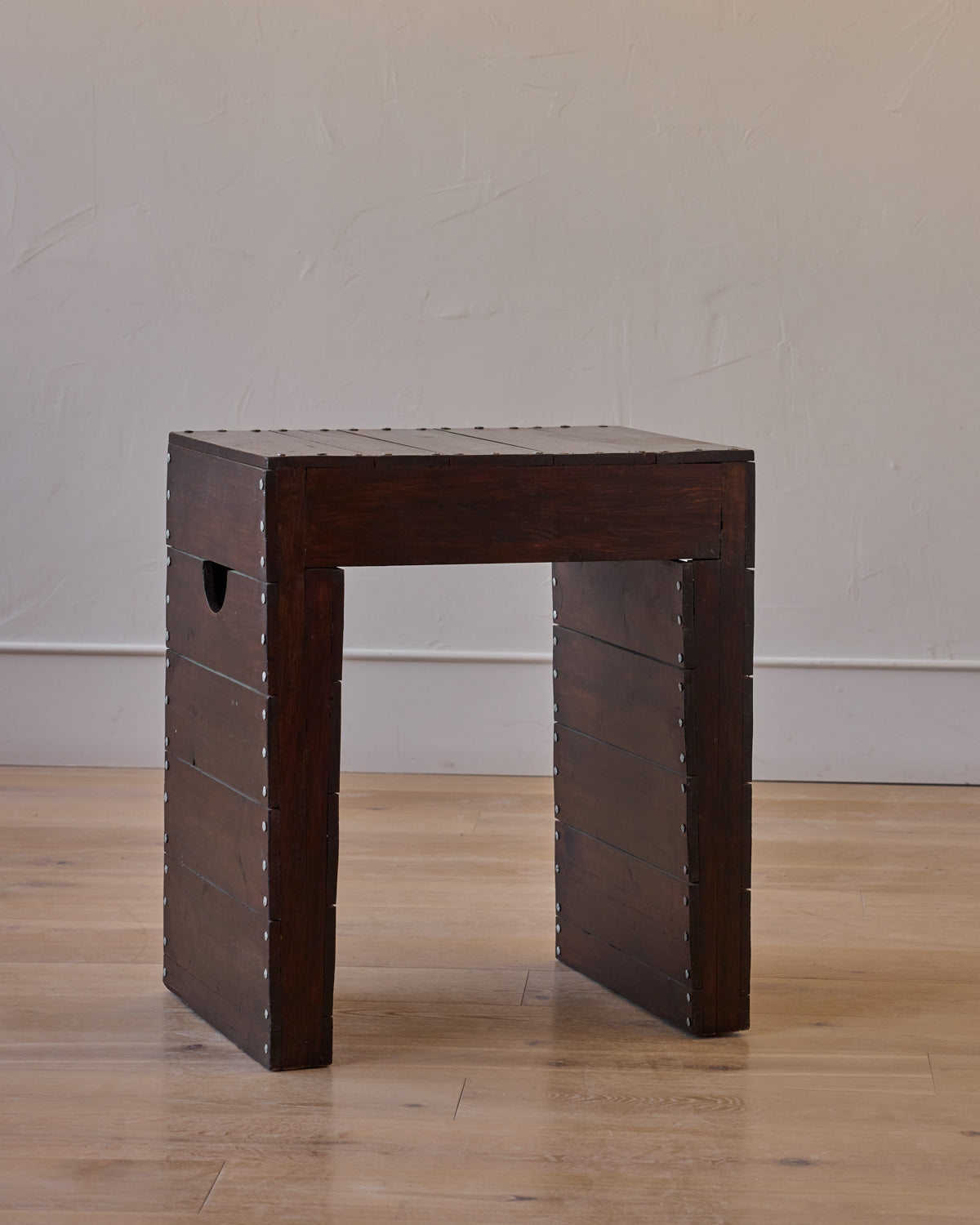Pine Side Table by Dom Hans Van Der Laan