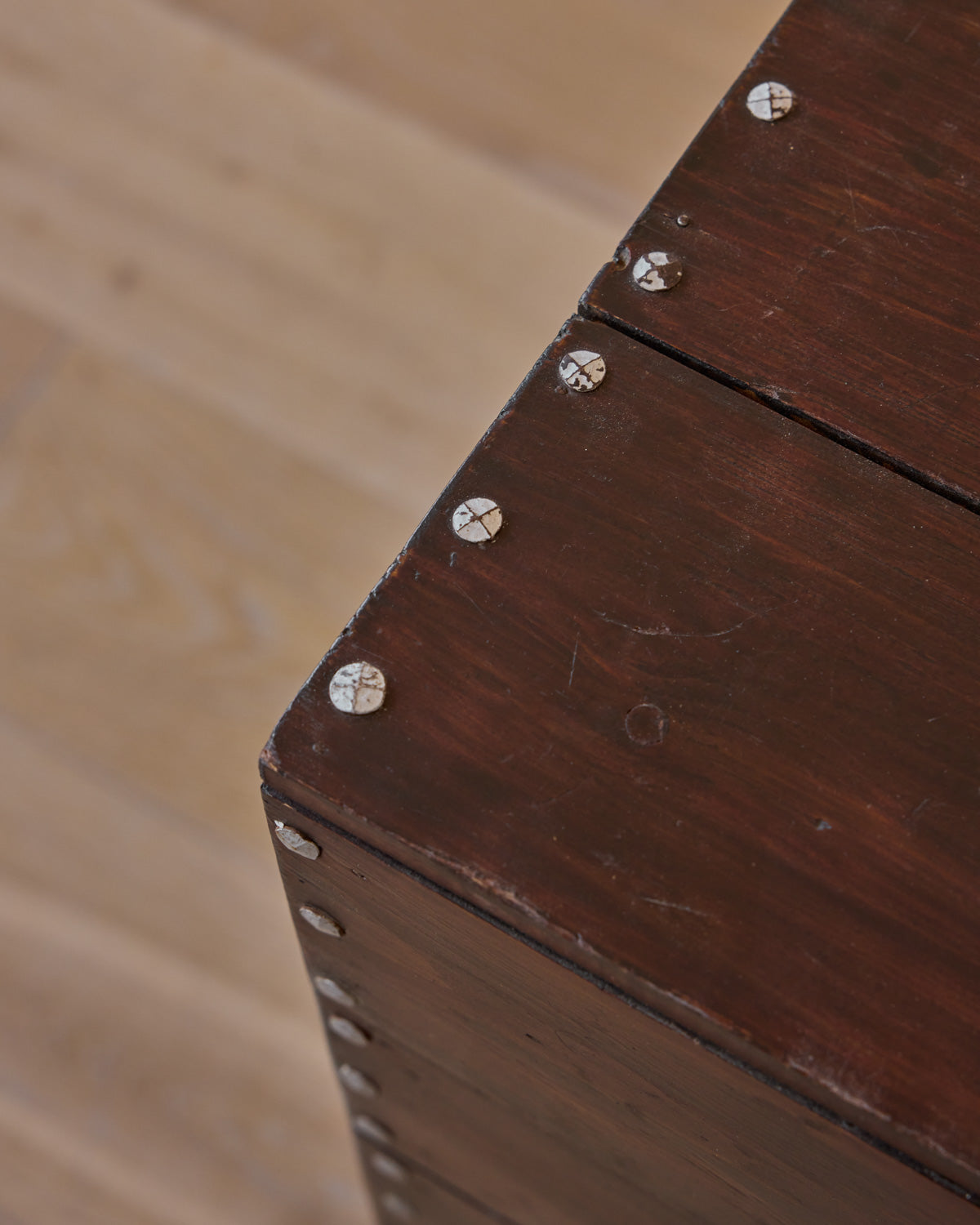 Pine Side Table by Dom Hans Van Der Laan