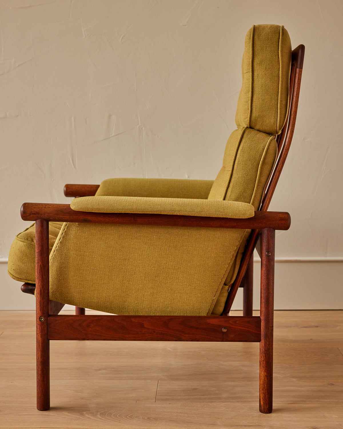 Mid-Century Danish Green Lounge Chair