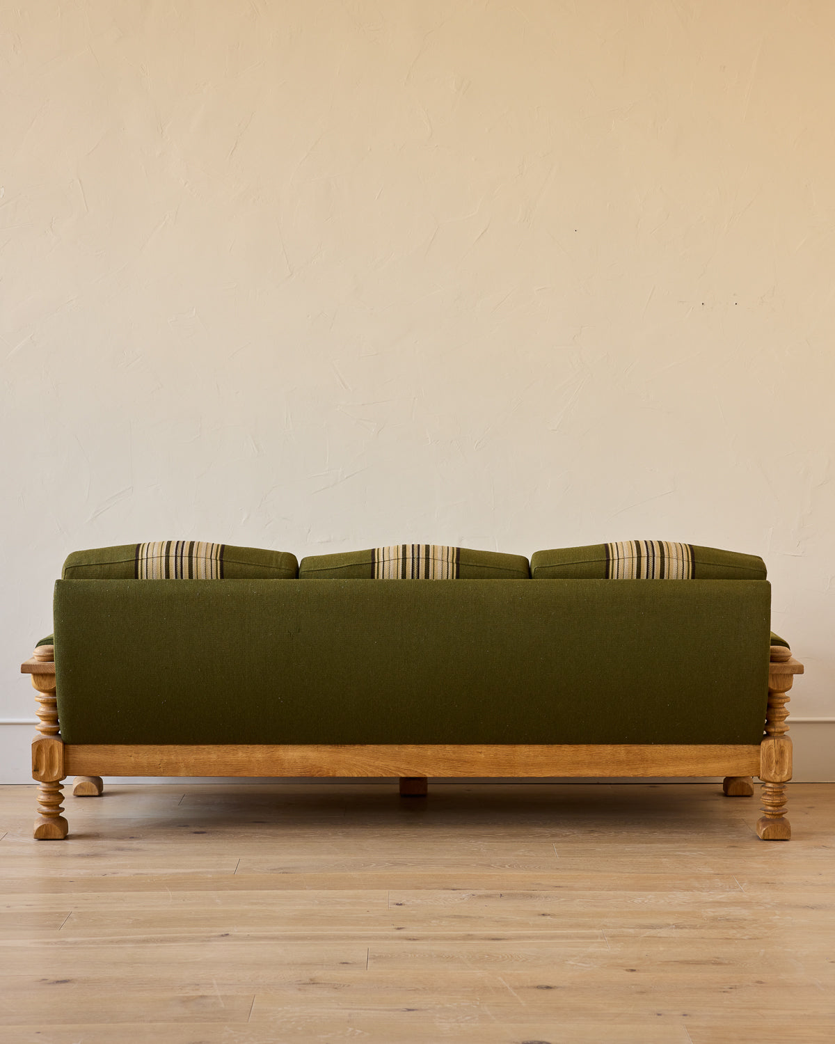 Danish Oak 3-Seater Sofa