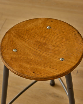 Industrial Tripod Stool