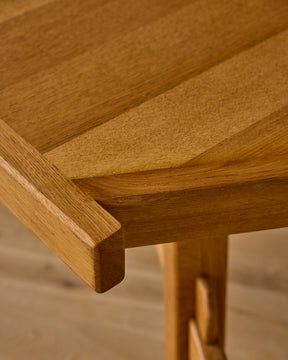 Mid-Century Triangular Dining Table