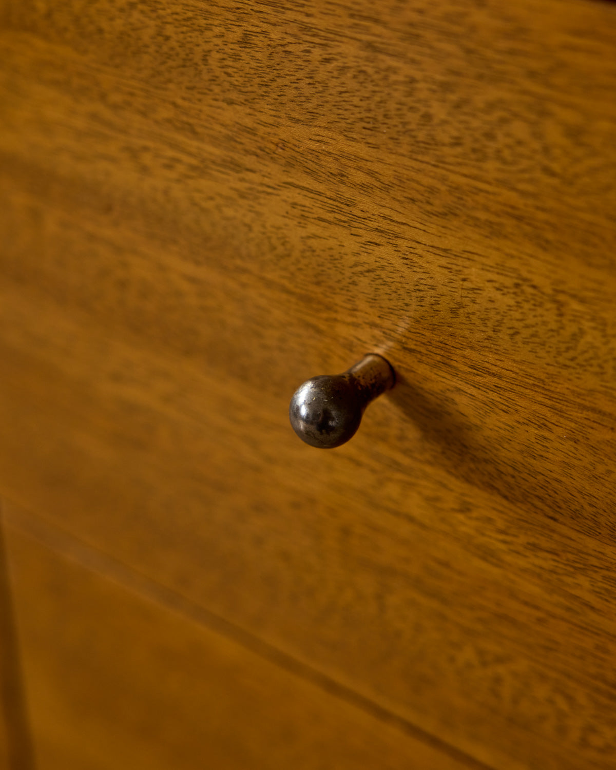 Mid-Century Brass "X" Base Double Dresser by Paul McCobb II