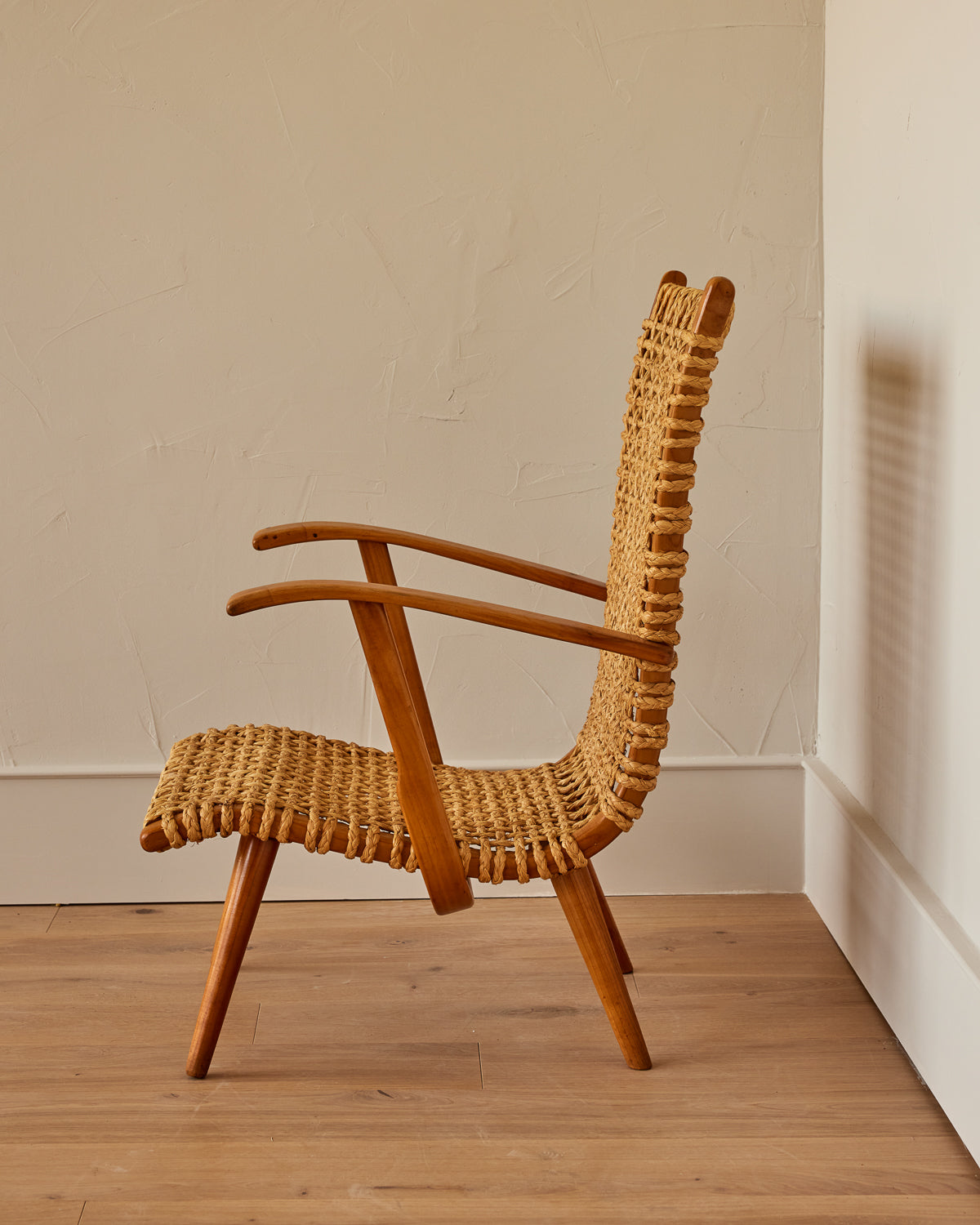 1940s Dutch Woven Chairs