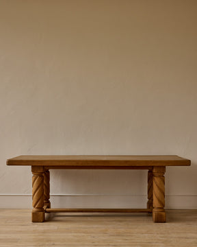 Sculptural Leg Dining Table