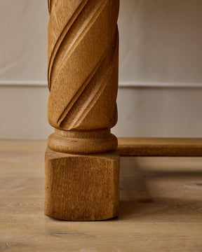 Sculptural Leg Dining Table