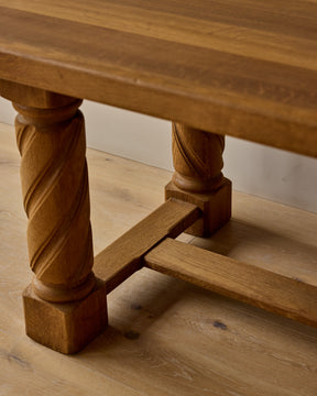 Sculptural Leg Dining Table