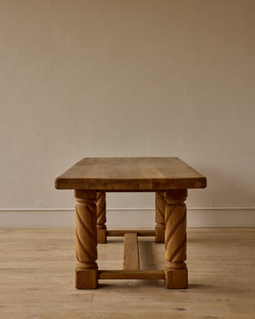 Sculptural Leg Dining Table