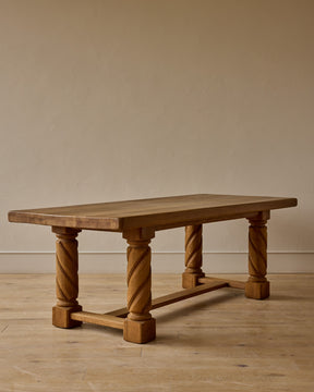 Sculptural Leg Dining Table