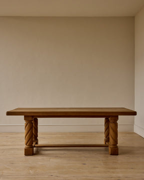 Sculptural Leg Dining Table