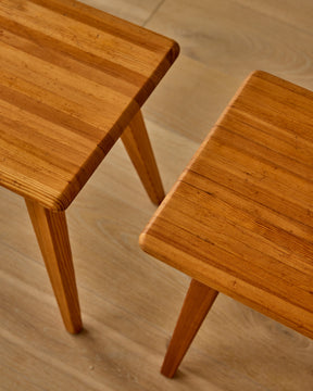 Pair of Small Side Tables by Carl Malmsten