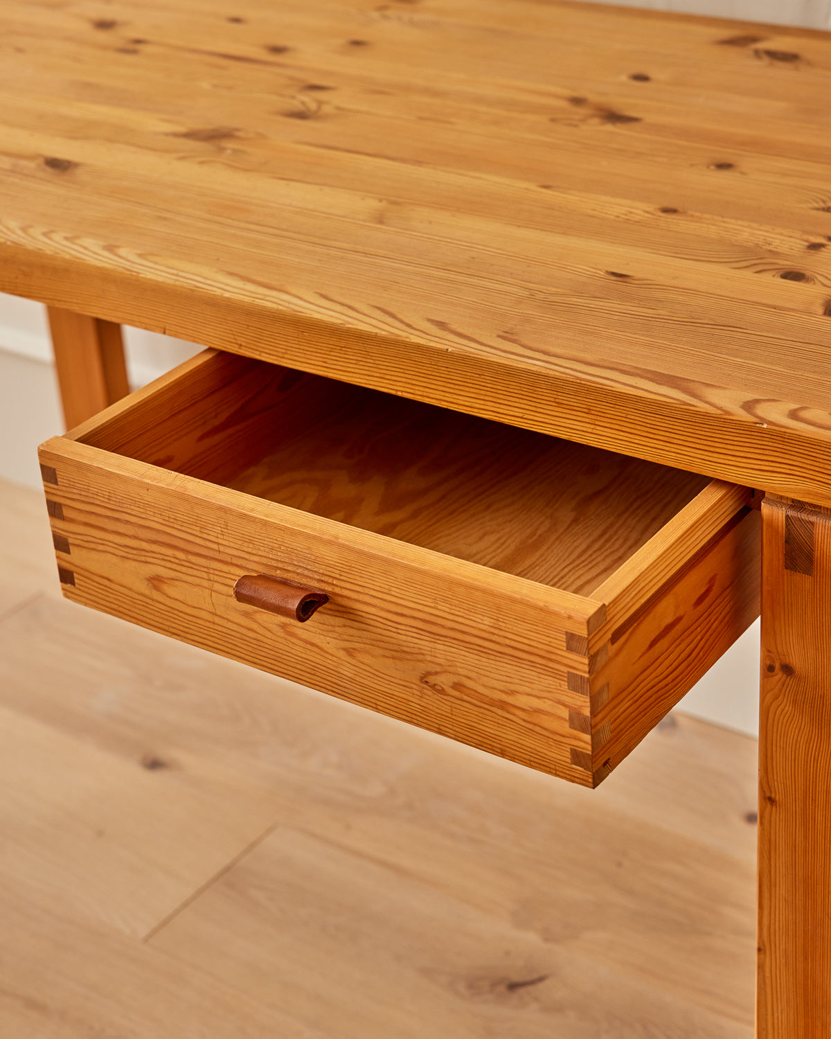 Solid Wooden Desk with Drawer