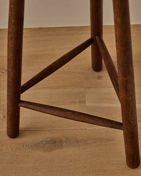 Tall Dark Danish Stool