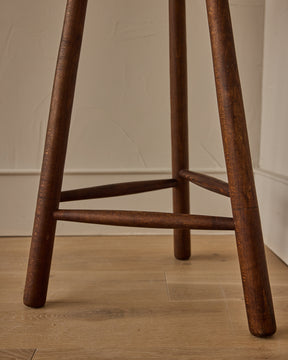 Tall Dark Danish Stool