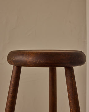 Tall Dark Danish Stool