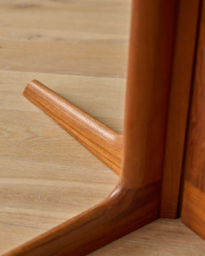 Circular Danish Dining Table by Niels Otto Møller