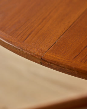 Circular Danish Dining Table by Niels Otto Møller