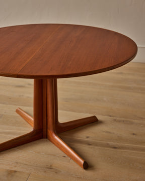 Circular Danish Dining Table by Niels Otto Møller