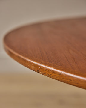Circular Danish Dining Table by Niels Otto Møller