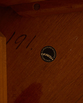 Circular Danish Dining Table by Niels Otto Møller