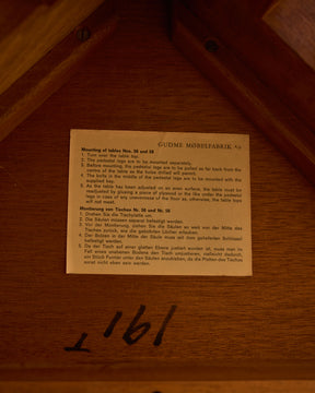 Circular Danish Dining Table by Niels Otto Møller
