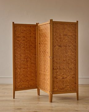 Woven Beech Room Divider by Albert Jansson
