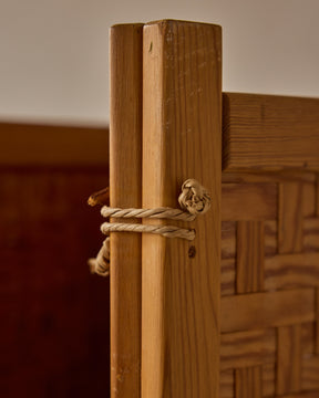 Woven Beech Room Divider by Albert Jansson
