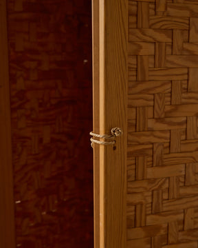 Woven Beech Room Divider by Albert Jansson