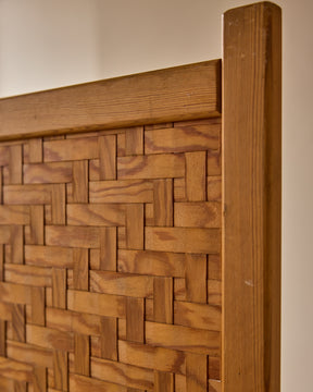 Woven Beech Room Divider by Albert Jansson