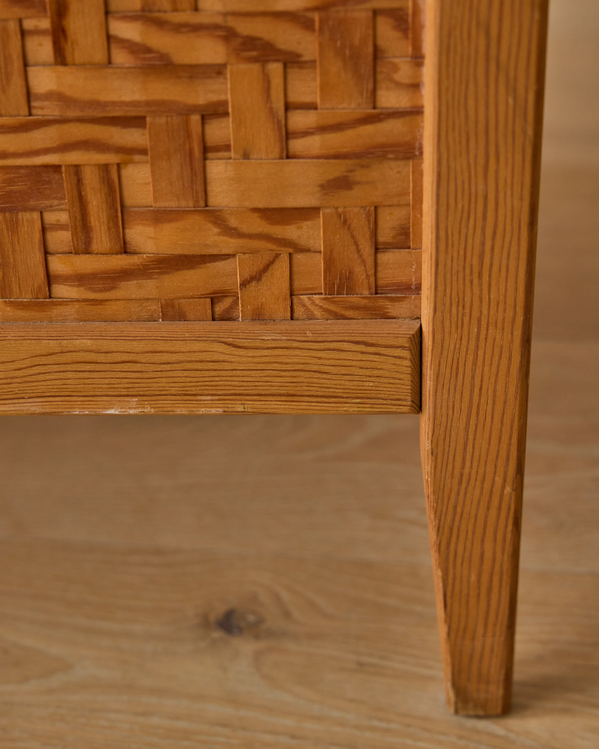 Woven Beech Room Divider by Albert Jansson