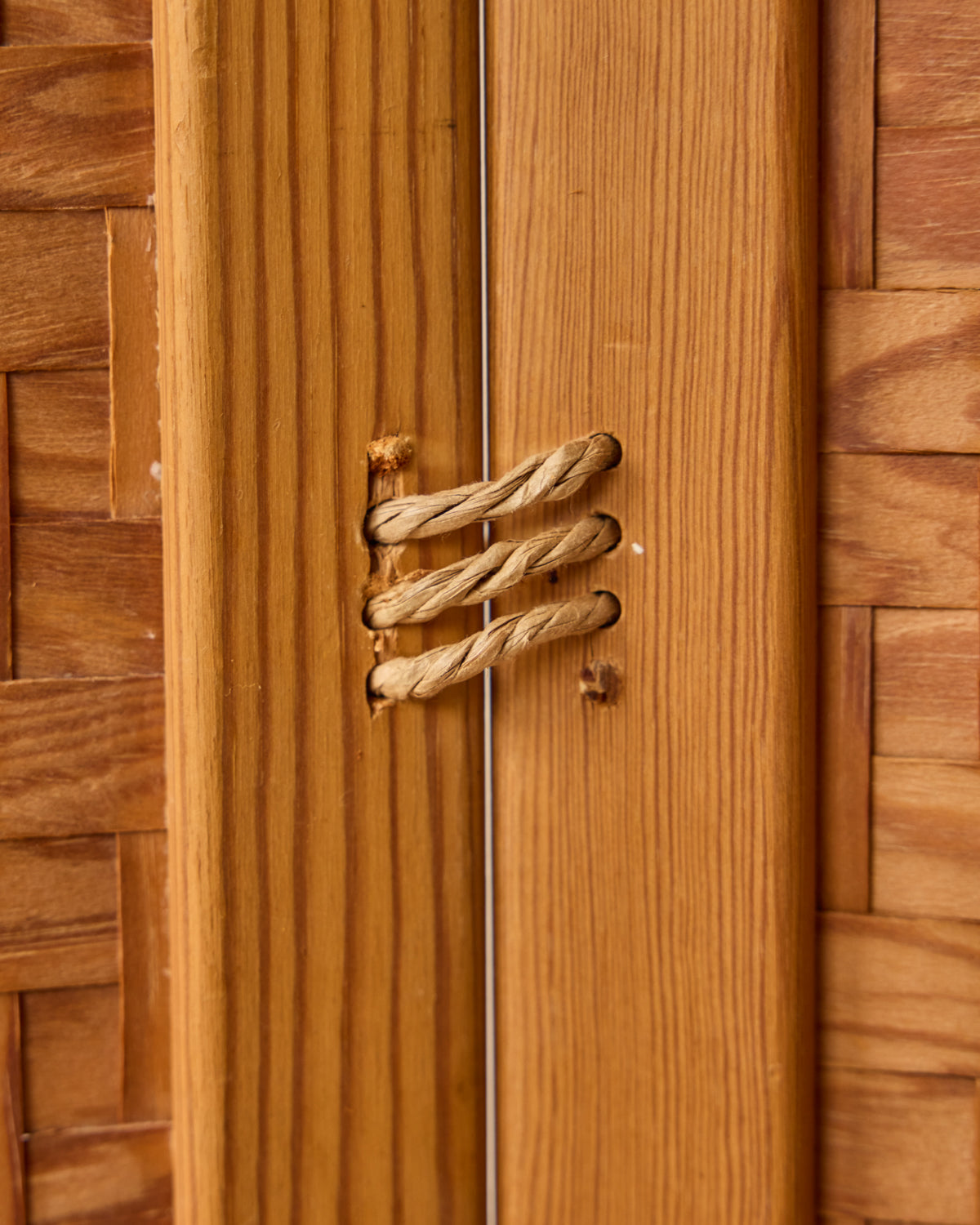 Woven Beech Room Divider by Albert Jansson