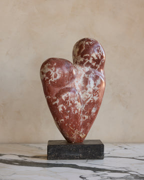 Marble Heart Sculpture