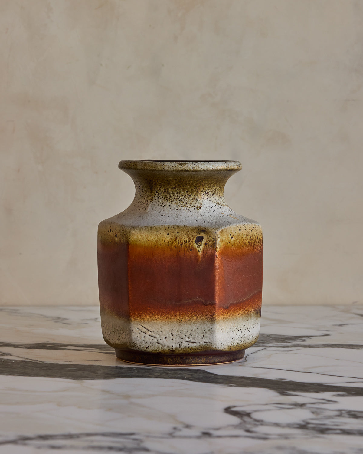 Scheurich-Keramik Faceted Vase