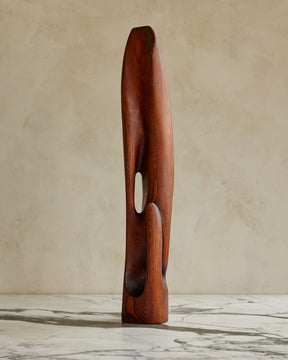Tall Wooden Sculpture