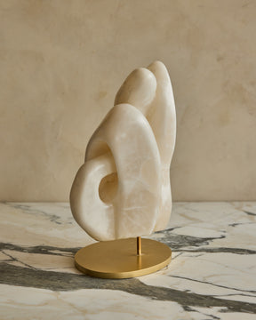 Carved Alabaster Sculpture