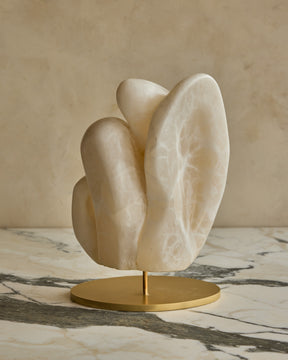 Carved Alabaster Sculpture