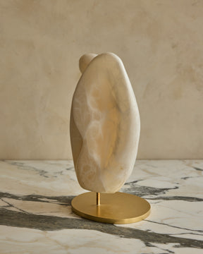 Carved Alabaster Sculpture