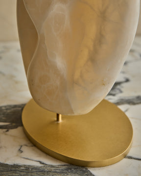 Carved Alabaster Sculpture