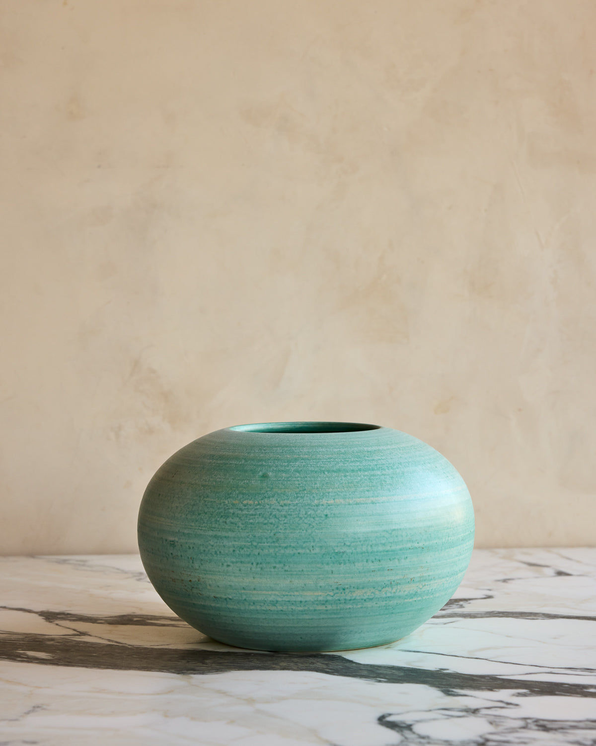 Mobach Turquoise Round Vessel